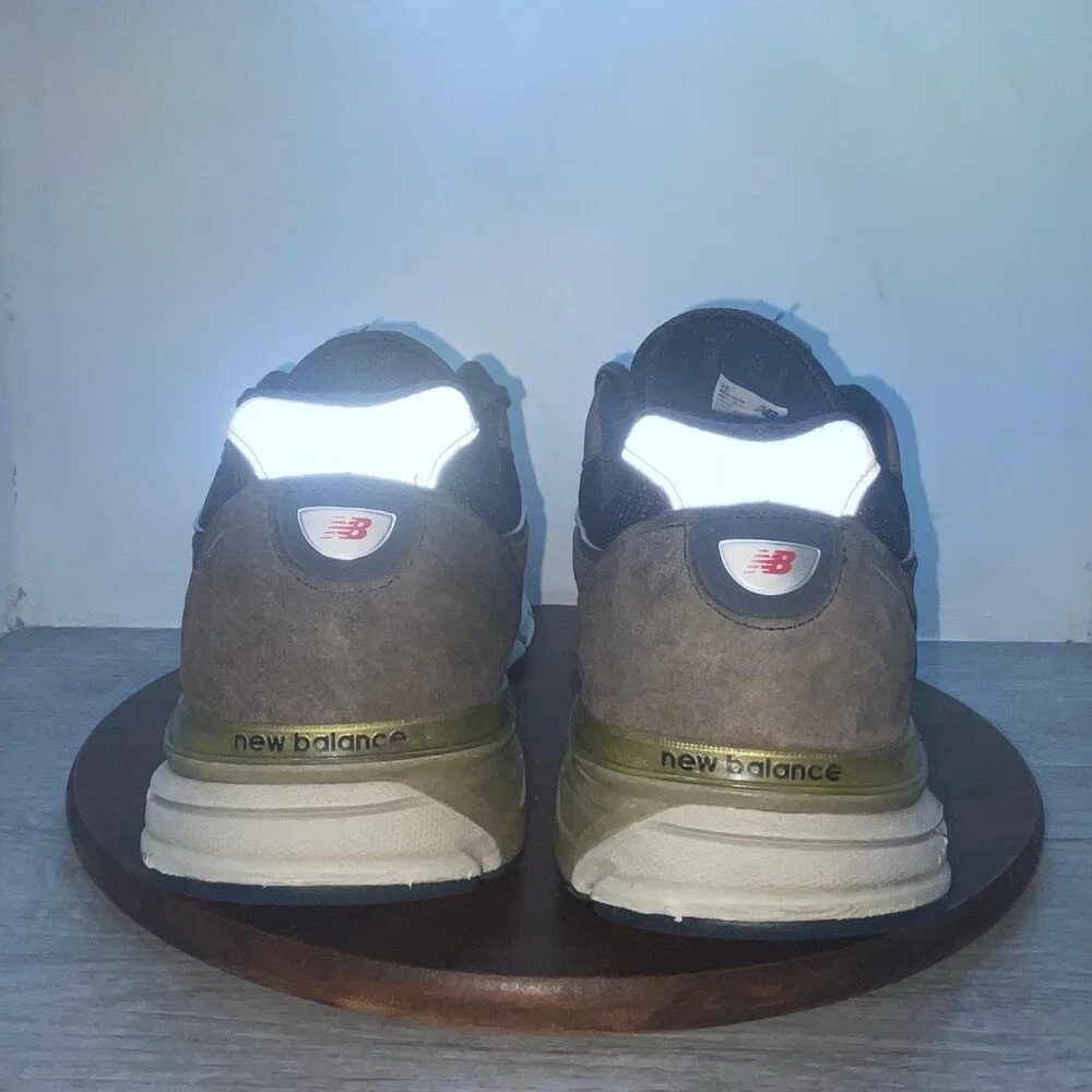 New Balance 990v4 Men's Size 15 Blue Suede Sneakers Athletic Shoes USA M990NV4